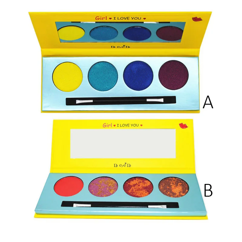 Матовая палитра теней для век Professional Eyes Shadow Powder Cosmetic waterproof Long Lasting Makeup For Eyes Fresh Summer