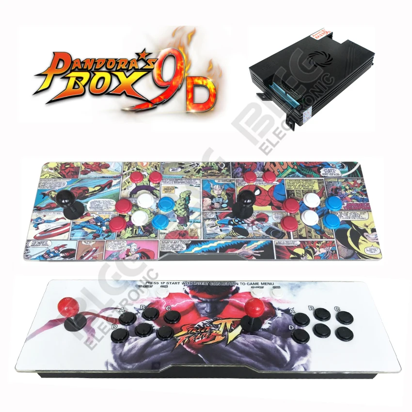 Pandora's Box 9D 2222 в 1 Аркады игровая консоль HDMI VGA из положить для ТВ PC PS3 может