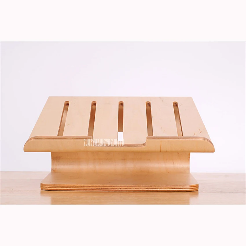 008 Wooden Laptop Cooling Stand For Apple Macbook For HP And Other Laptop Article Design Laptop Stand
