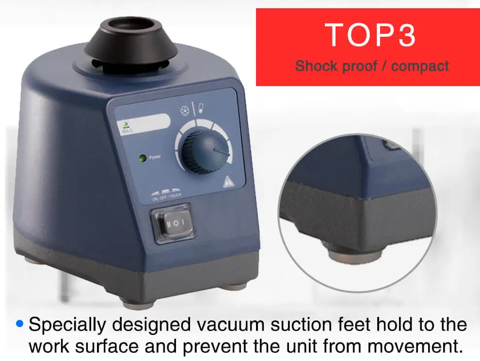 MX-S lab Adjustable Speed Vortex Mixers- (4)