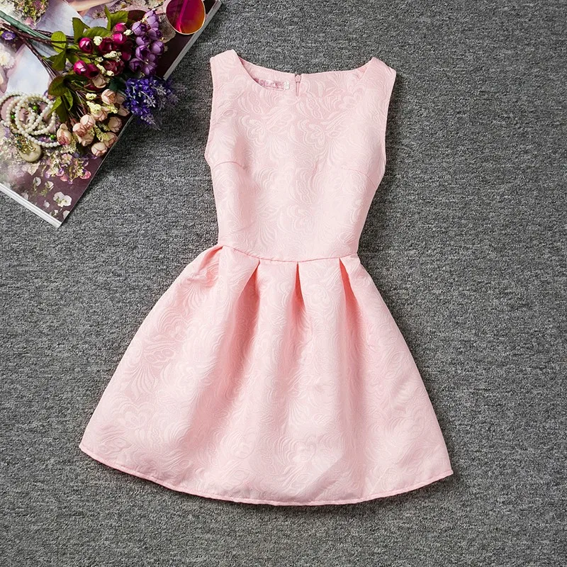 Летняя брендовая одежда платье принцессы для девочек красного цвета Детская одежда, платья для детей детская одежда для девочек-подростков, вечерние Costumes9 10 11 для детей 12 лет