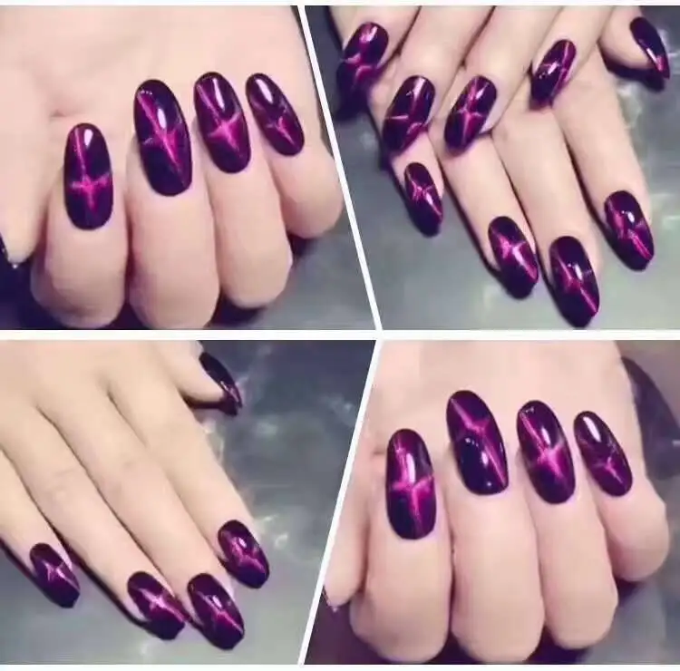 

Monasi Pretty 3D Effect Gel Polish Jade Cat Eye Strong Magnet Soak Off UV/LED Pink Gold Nail Art Equipment Manicure Tool Lacquer