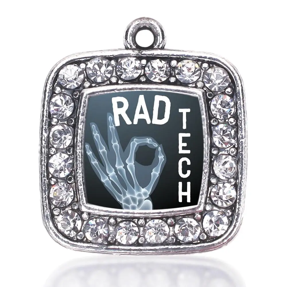Радиолога RAD TECH Фиолетовая лента оставшаяся в живых гоночные флаги QUINCEANERA Мопс