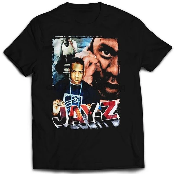 

Men T shirt VINTAGE STYLE JAY-Z RAP T-SHIRT Women tshirt