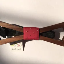 Горячая Распродажа модный Индивидуальный аксессуар геометрический дизайн Твердый хороший деревянный хип хоп галстук-бабочка для мужчин бабочка шеи галстук XK072