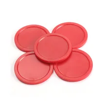 Высококачественные мини 5 шт./компл. 50 мм красные воздушные Хоккейные шайбы для детей настольные семейные вечерние развлекательные аксессуары