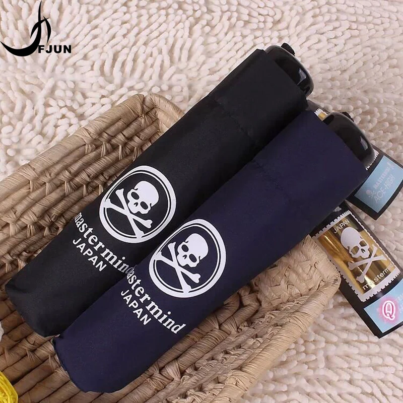 

Export Trade skull umbrella Creative personality umbrella Rain Umbrella Men Quality Strong Windproof Glassfiber Frame Umbrella