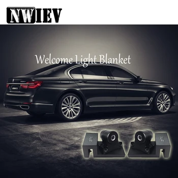 

NWIEV For Opel Astra J G Insignia Vectra Peugeot 307 206 308 LED Ghost Shadow Laser Projector Turning Warming Light Accessories