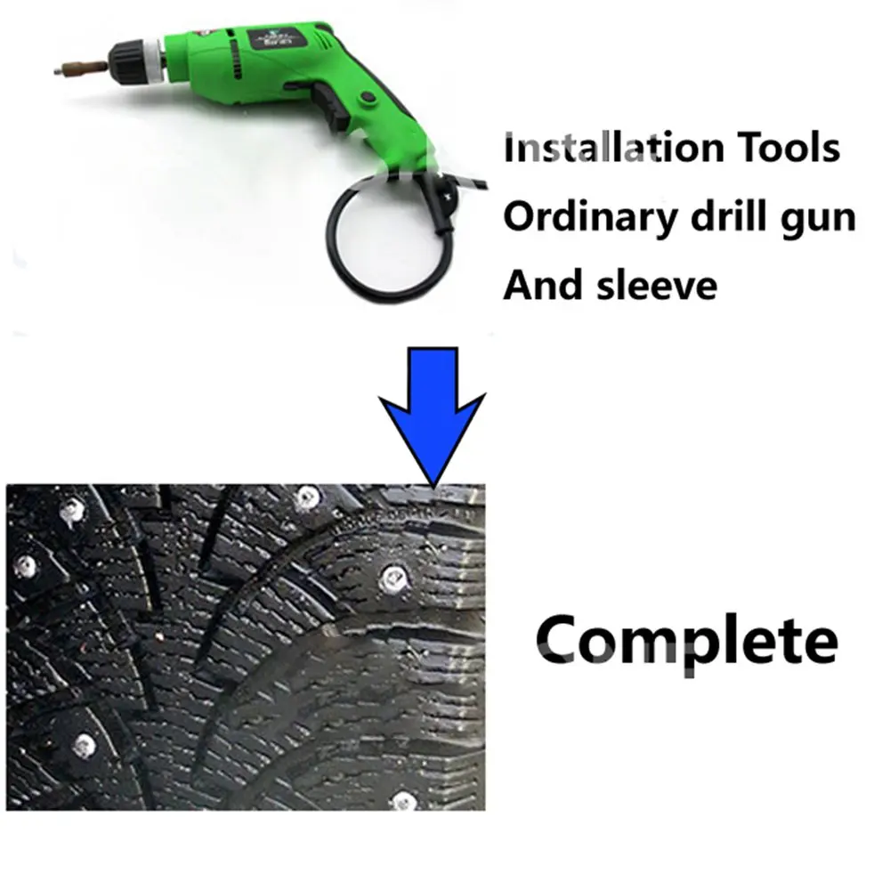

Universal Car Tires Wheel Antiskid Nail Car Vehicle Truck Motorcycle Tires Winter Non-slip