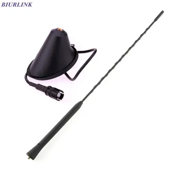 

Biurlink Car Radio Antenna Aerial Base 16inch 9inch Mast Whip For BMW Z3 4 for Mazda 5 6 for Toyota for VW Jetta