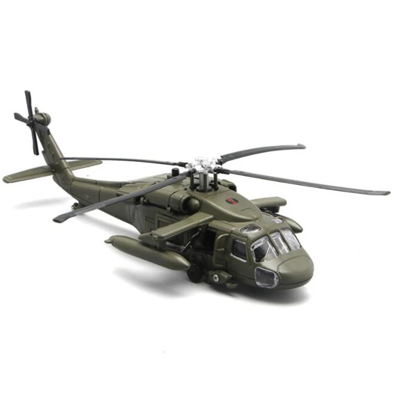  29CM 1/72 Scale Black Hawk Helicopter Military Model Army Fighter Aircraft Airplane Models Adult Ch