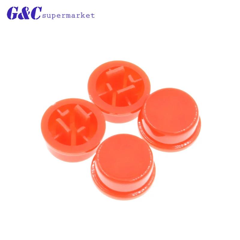 100PCS Round Tactile Button Cap Kits 9.58*5.1mm for 12*12*7.3mm Tact Switch