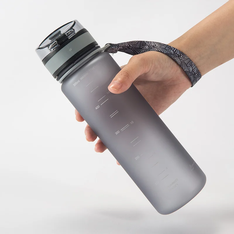 UZSPACE 0BPA Plastic Sports Water Bottles Portable Travel Outdoor