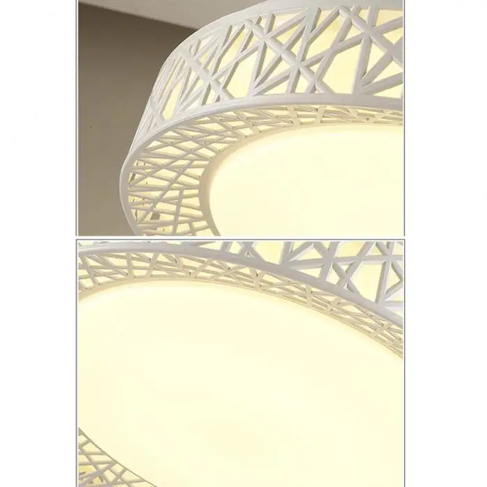 Ninho de Pássaro Redonda de Baixa Transmissão de Luz de Teto para Sala de Estar Mais Novo Lâmpada Potência Alta Quarto Cozinha Moderna Luz Led 18 Mais novo led ninho de pássaro lâmpada