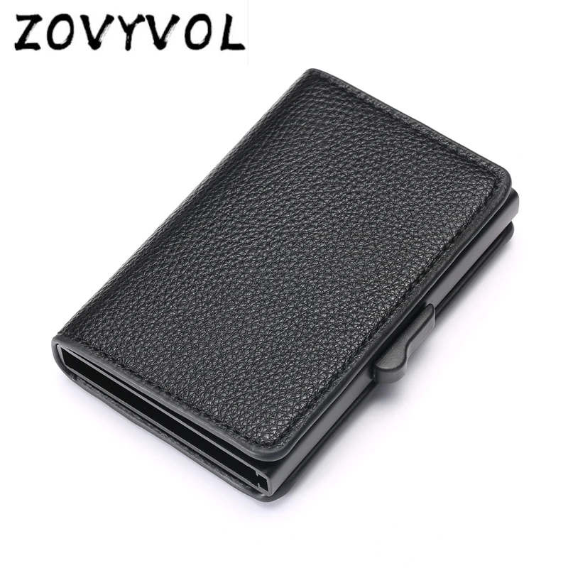 

ZOVYVOL RFID Card Holder Minimalist Wallet High Quality Card Package Men Business ID Card Cases Card Bag 2019 New Style