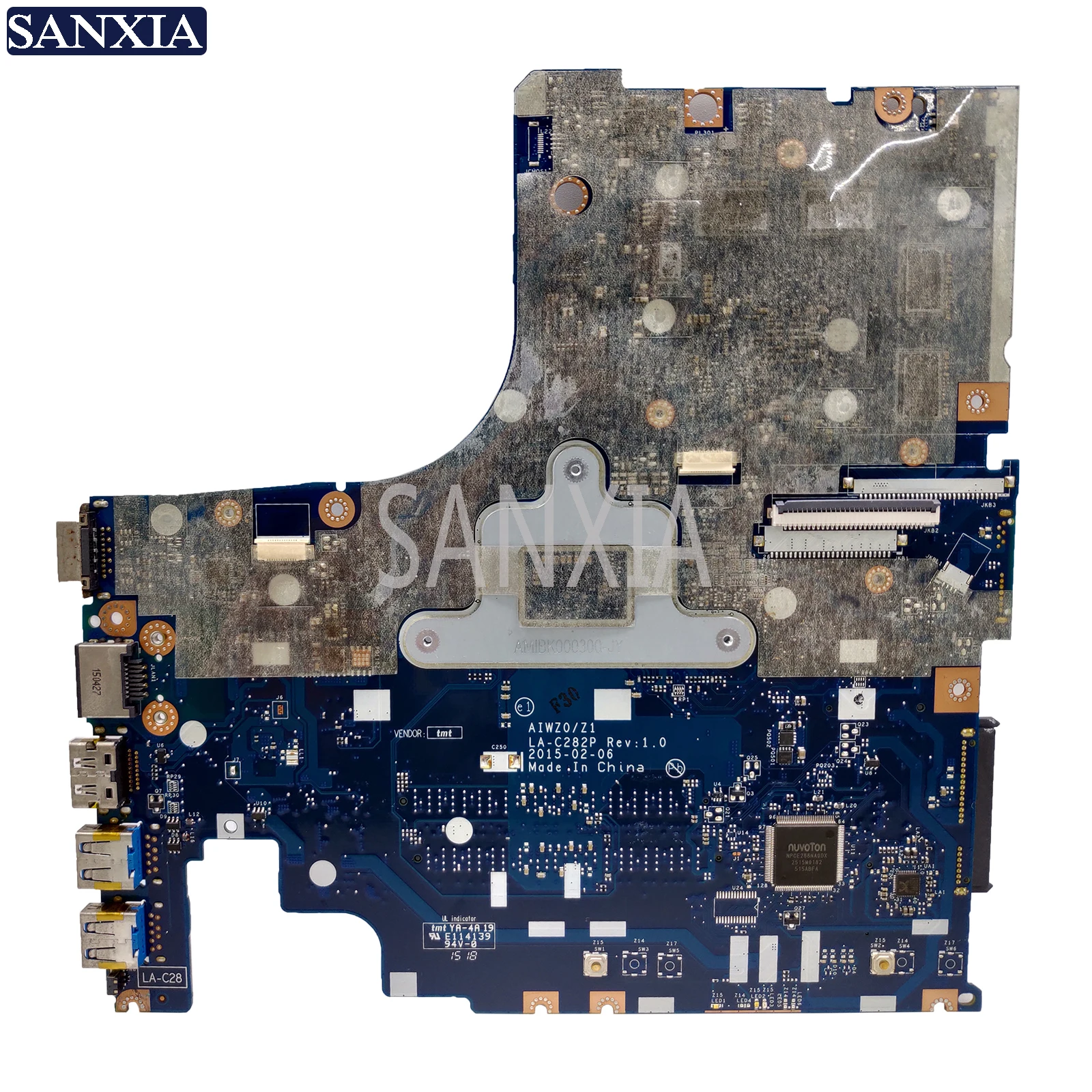 KEFU AIWZ0/Z1 LA-C281P اللوحة المحمول لينوفو Z51-70 اختبار اللوحة الأصلية I5-5200U R7-Video