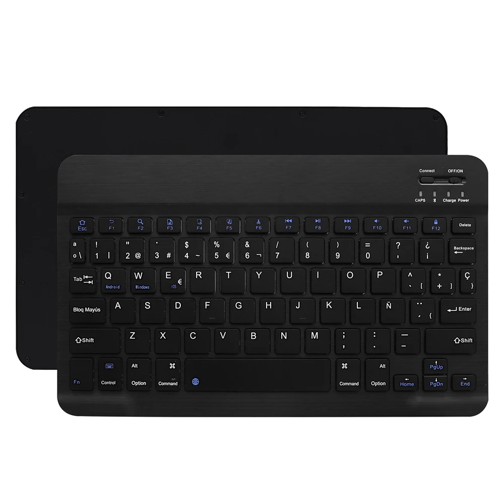 Для Samsung Galaxy Tab S5e 10,5 дюймов SM-T720 SM-T725 планшетная клавиатура Bluetooth с узором Millet кожаный чехол испанская клавиатура