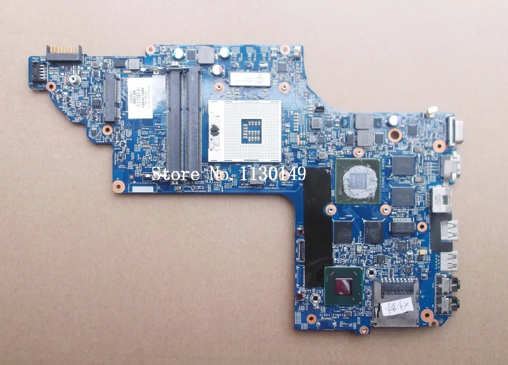 682172-001 682172-501 Free Shipping 48.4ST06.021 for hp pavilion DV6 DV6-7000 laptop motherboard HM77 nvidia GT650M DDR3