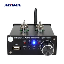 AIYIMA Bluetooth 5654 ламповый усилитель аудио Плата усилителя Hifi Fever предусилитель усилитель звука MP3 без потерь декодирование