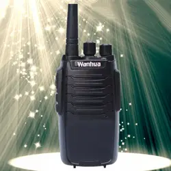 Новый WanHua HTD-816 рация UHF 400-480 мГц 16CH 6 Вт fm-радио монитор сканирования высокое Ёмкость Батарея двухстороннее радио