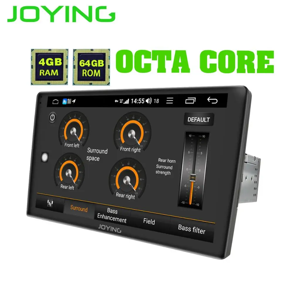 Excellent JOYING android 8.1 car radio autorradio 1din 9