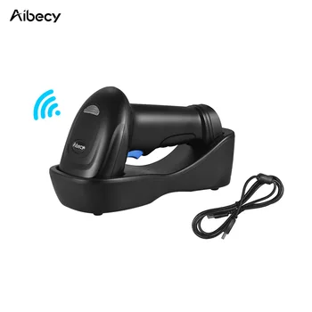 

Aibecy WM3L 433MHz Wireless 1D 2D Auto Image Barcode Scanner Handheld QR code PDF417 Bar Code Reader