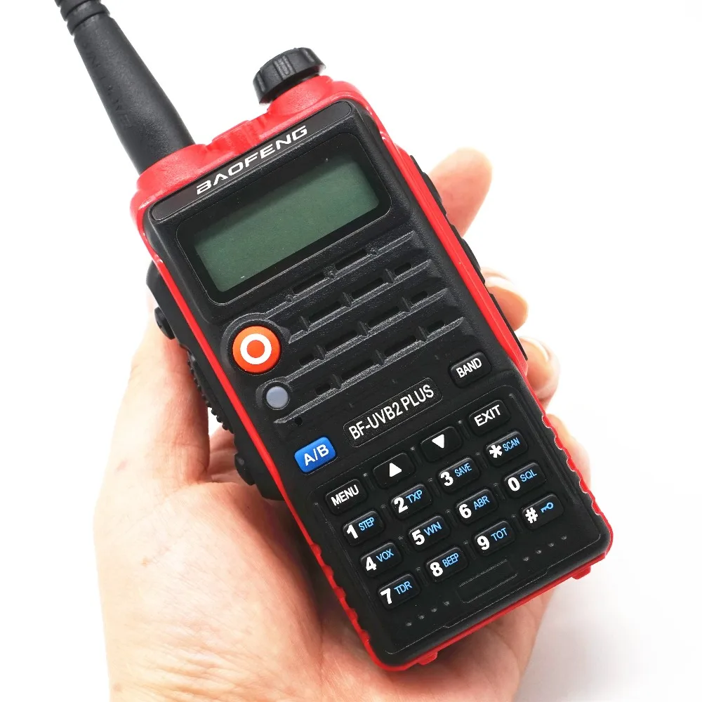 BAOFENG 8 Вт UV-B2 PLUS рация 4800 мАч VHF UHF любительский портативный Ham CB радио сканер FM трансивер Высокая мощность домофон B2