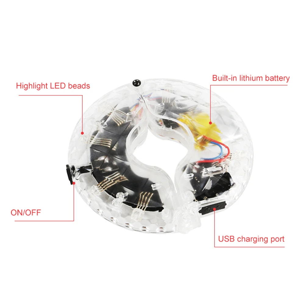 Велосипедное колесо декоративная для ступицы Предупреждение светодиодный светильник USB подзарядка Водонепроницаемый велосипед лампы