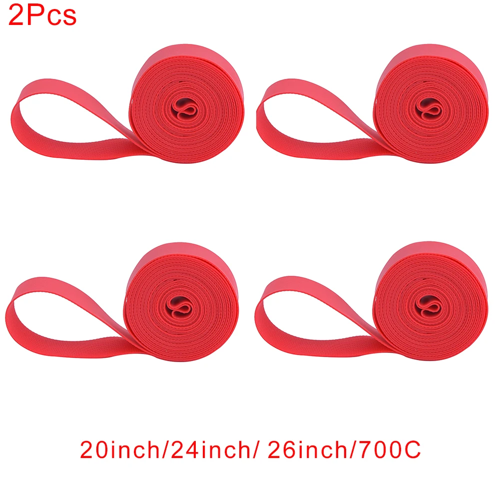 

Hot 2PCS Road Bike Bicycle Tire Tyre Liner Band Tube Protector 18mm Wide Anti-Puncture Rim Tape Cycling Accessory