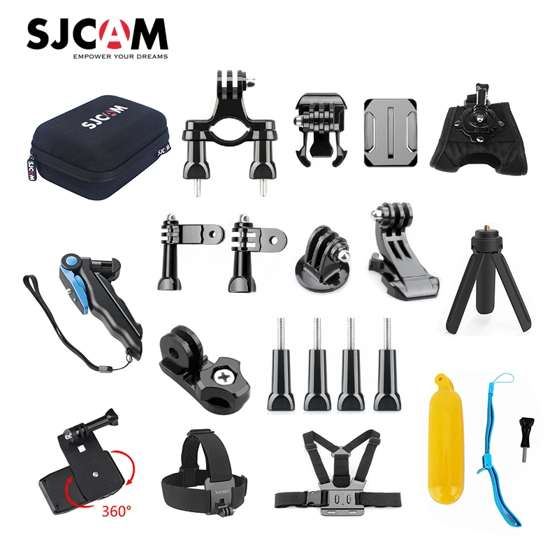 Оригинальный SJCAM Action Sports Камера аксессуары для Gopro Yi Экен H9 Спорт на открытом