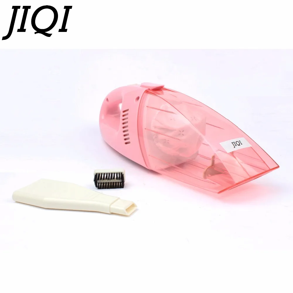 

JIQI Mini wireless vacuum cleaner Handheld rechargeable Vehicle Auto sweeper Portable car suction Dry Duster Collector Aspirator