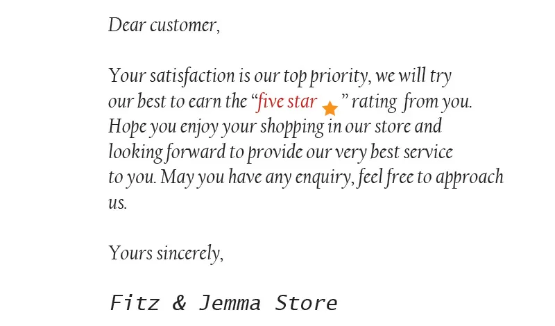 Customer Satisfaction
