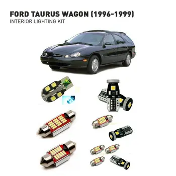 

Led interior lights For Ford taurus wagon 1996-1999 11pc Led Lights For Cars lighting kit automotive bulbs Canbus