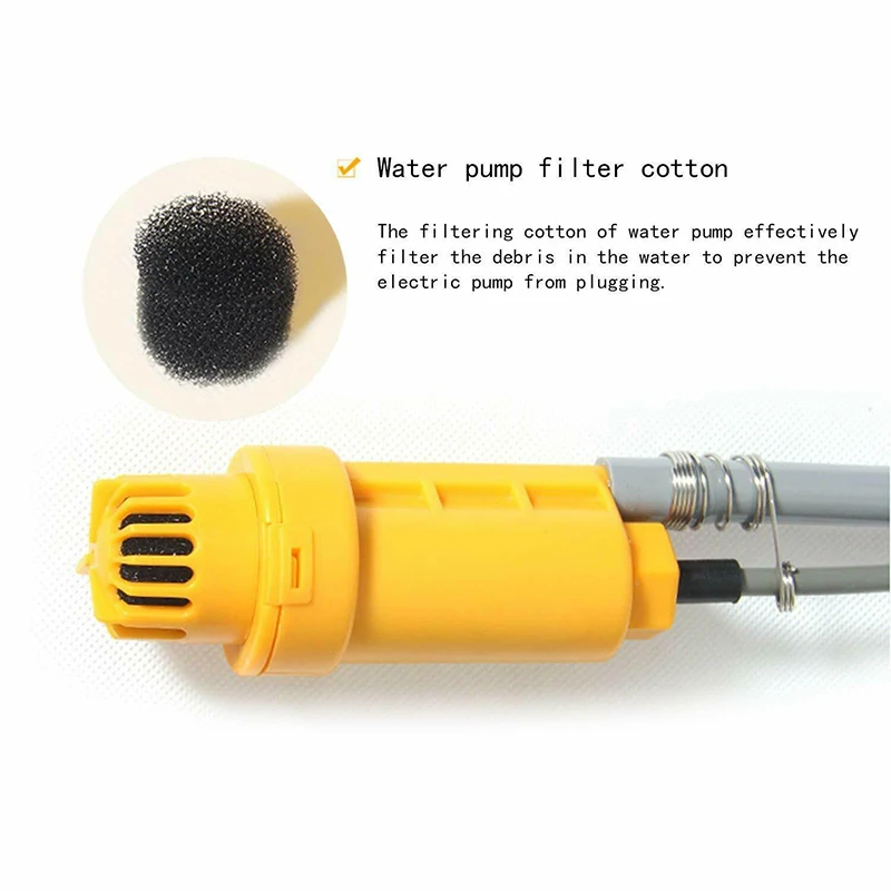 12V Portable Camping Shower Multifunctional Hiking Camping Outdoor Shower Head Car Washer For Travel