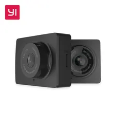 YI Compatto del Precipitare Della Macchina Fotografica 1080 p Full HD Auto Cruscotto della Macchina Fotografica con 2.7 pollici Schermo LCD di 130 WDR Lens G -sensore di Visione Notturna Nero