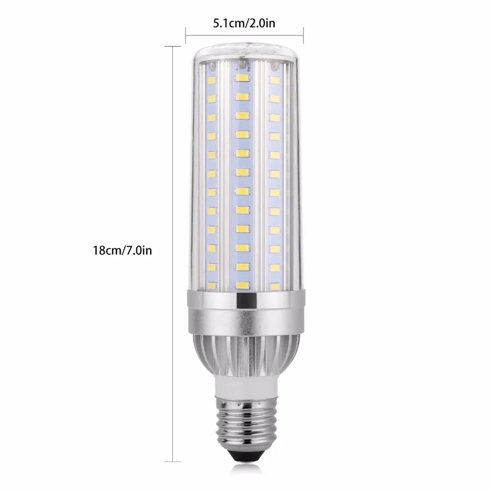 Высокая Мощность светодиодный Мозоли Лампа 105 129 153 светодиодный S 85-265 В 5730smd 25 Вт 35 вт 45 Вт 110 В светодиодный лампада Алюминий вентилятор