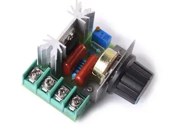 

AC 220 V 2000 W SCR Voltage Regulator Dimming Dimmers Speed Electronic Thermostat Controller Voltage Regulator Module
