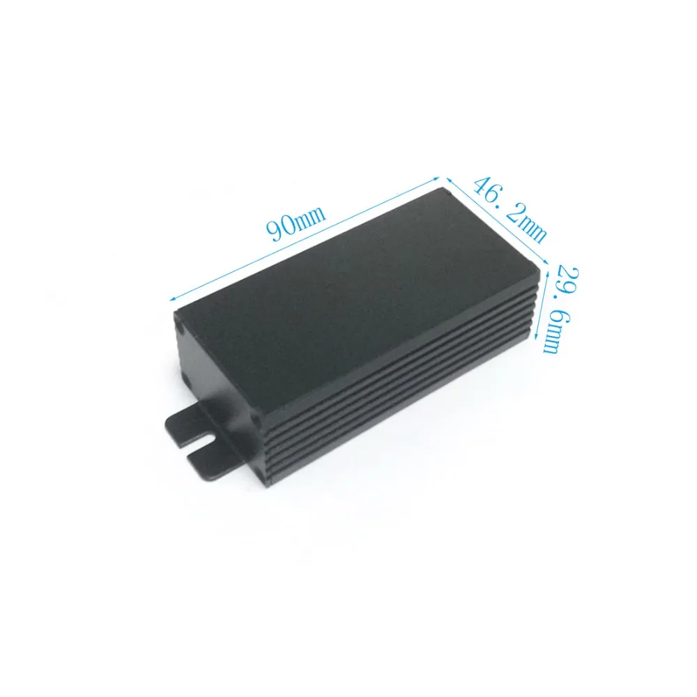 Алюминиевый корпус чехол для электрической печатной платы 46 2 (1 81 дюйма) X29.6 16 X90 (3