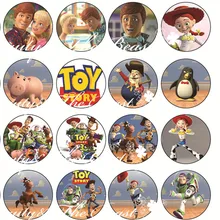 Toy Story Gital стикер s День Рождения украшения Дети наклейка этикетка на день рождения ребенка душ конфеты бар кекс топперы