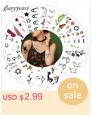 Glaryyears A Bit Big Arm Temporary Tattoo Sticker Colorful Fish Fake Tatoo Sleeve Flash Tatto Waterproof Body Art Women LC-766