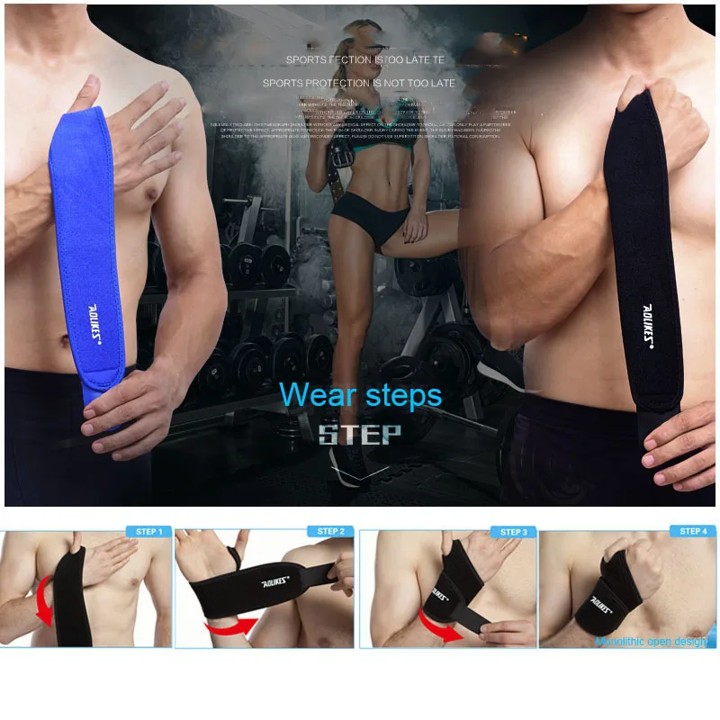 Wrist brace 1Pcs Gym Wrist Band Sports Wristband Wrist Brace Support Splint Fractures Carpal Tunnel Wristbands for Fitness