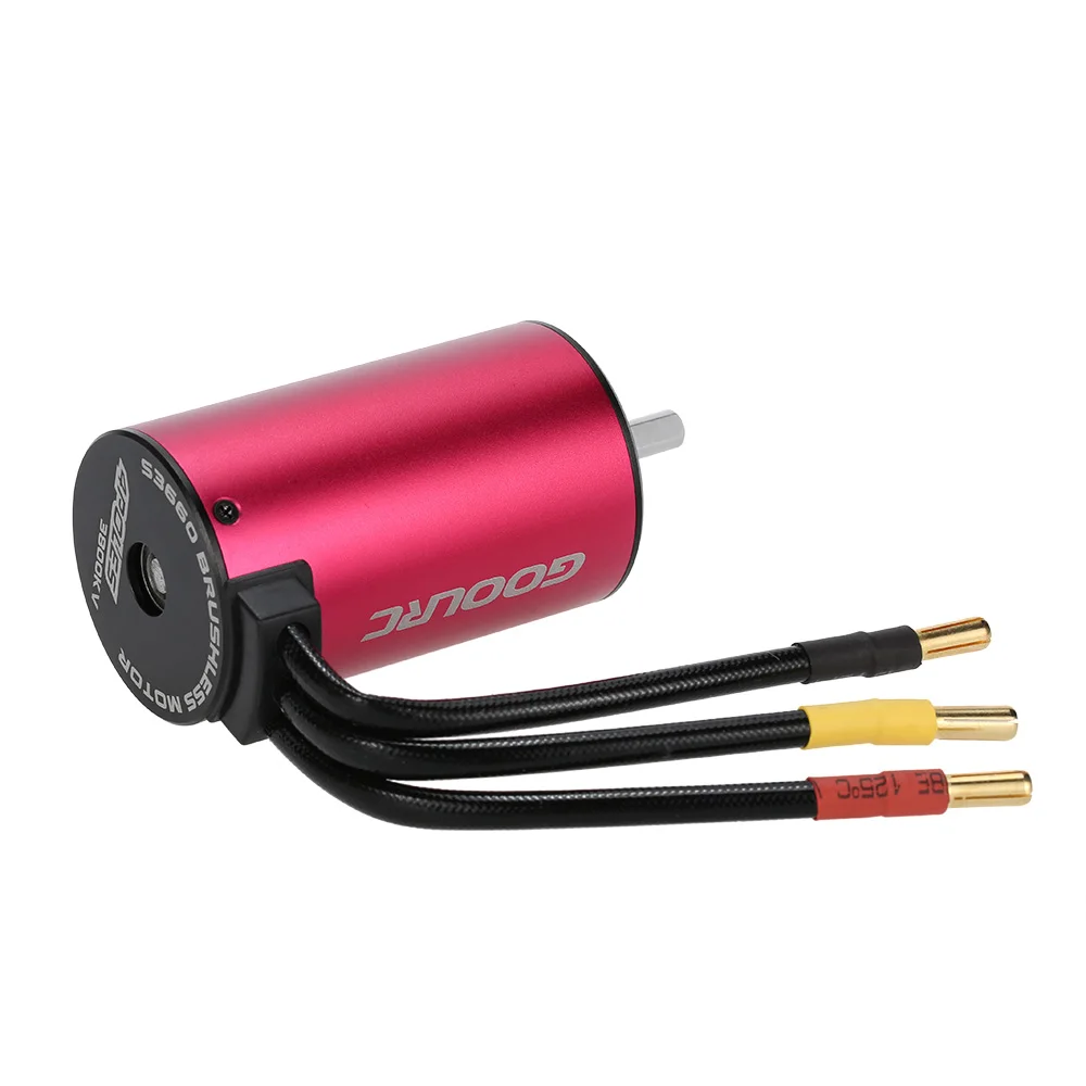 Original GoolRC S3660 3800KV Sensorless Brushless Motor 80A Brushless ESC and Program Card Combo Set for 110 RC Car Truck (13)