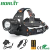 BORUiT Zoomable L2 LED Headlamp Flashlight Portable Rechargeable Headlight Waterproof Camping Hunting Head Torch Light 18650 ► Photo 1/6