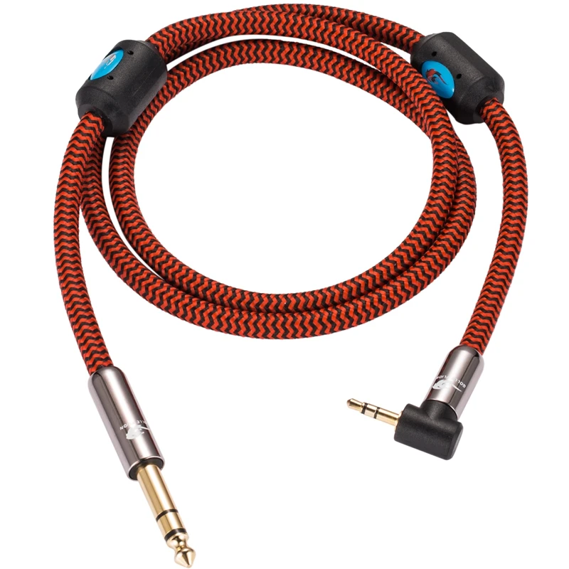 Hi Fi аудио кабель с вилкой Mini Jack 3 5 мм до стерео 6 35 1/4 &quotдля ПК микшер усилитель AUX