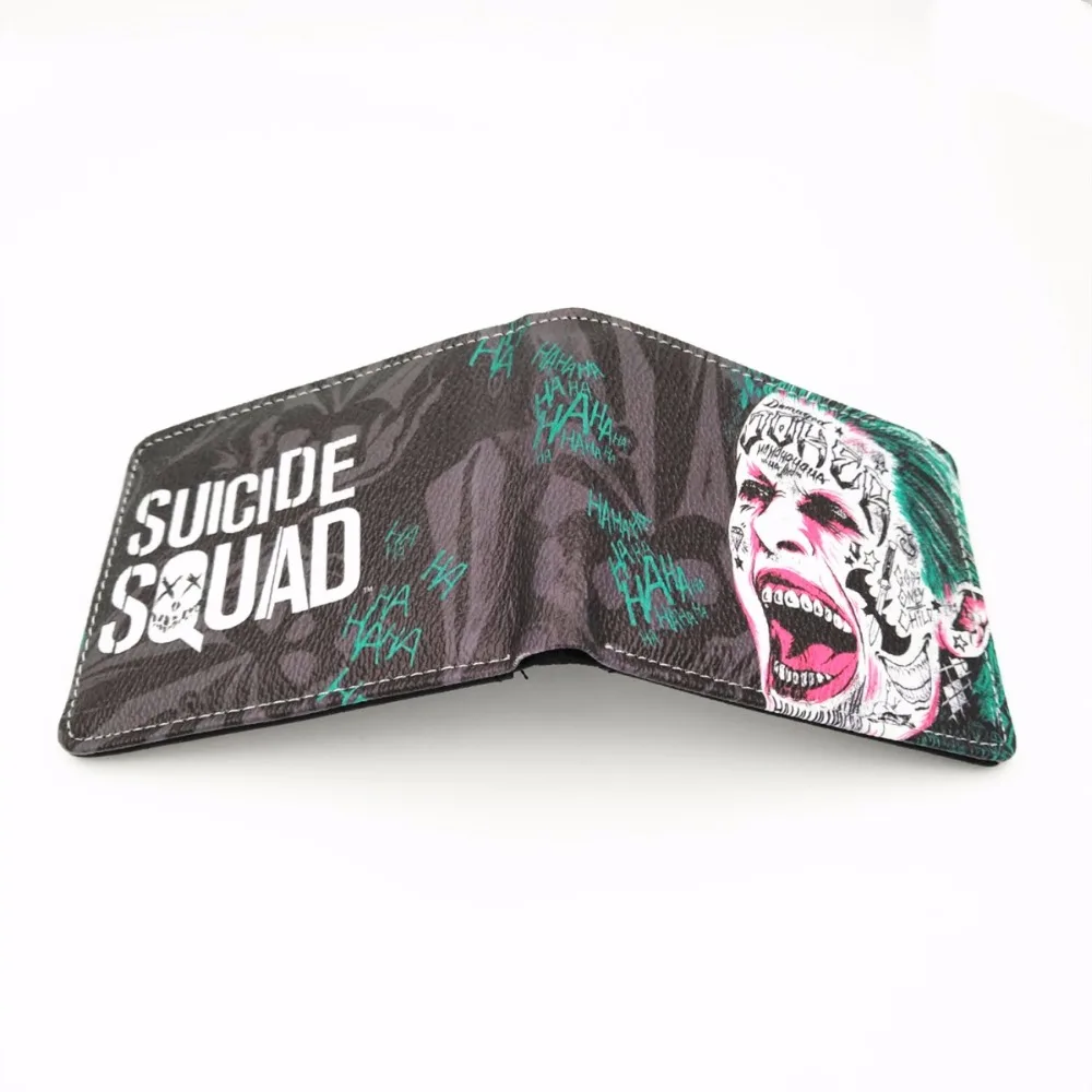 Отряд Самоубийц Джокер кошелек Для Мужчин's DC Comics w426|comic purse|joker walletthe joker wallet |