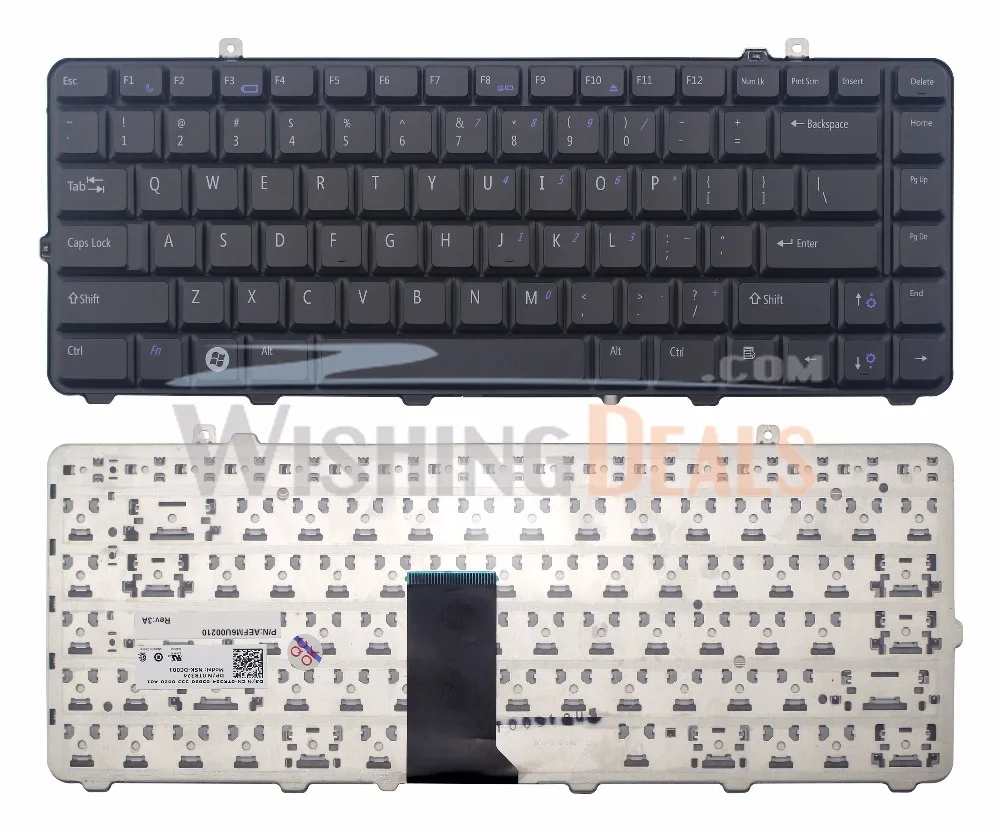 Новый для Dell Studio 1435 1535 1536 1537 1555 1557 1558 NSK-DC001 0TR324 TR324 0W860J W860J США клавиатура |
