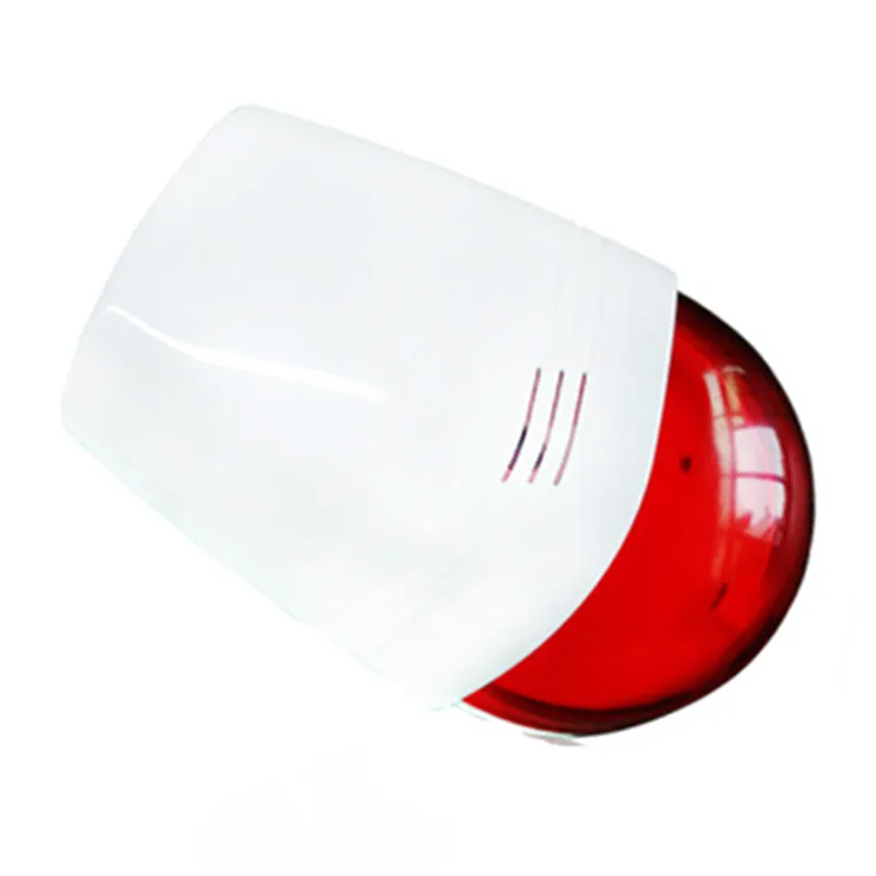 433/315Mhz wireless sound and light alarm at the scene Burglar Alarm