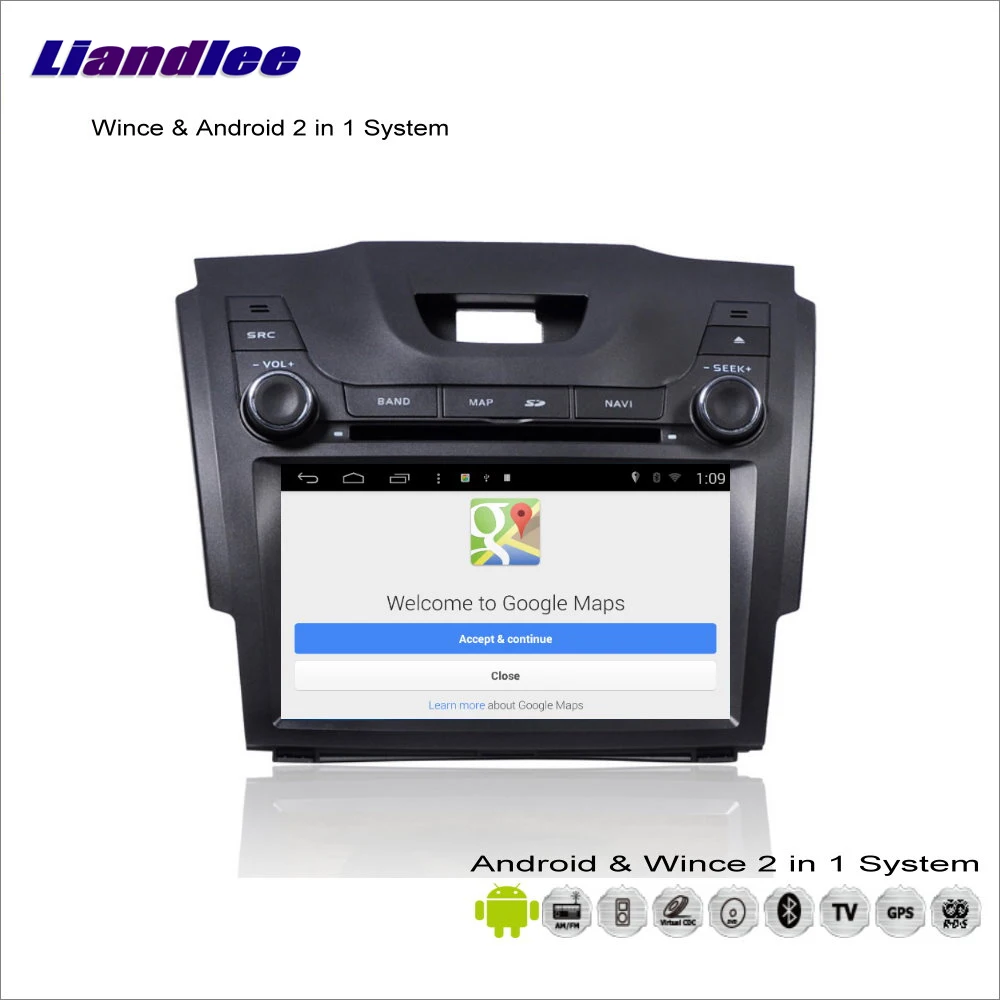 Discount Liandlee Car Android Multimedia Stereo For Chevrolet Colorado / Grand Blazer Radio CD DVD Player GPS Navi Navigation Audio Video 1
