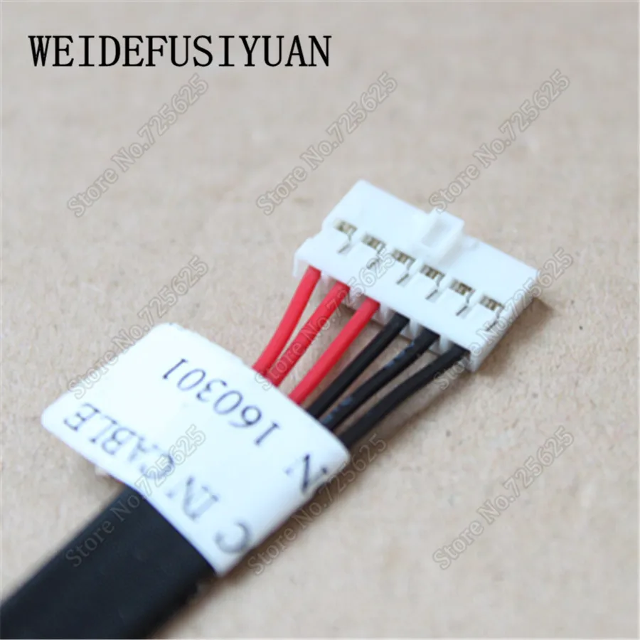 Новый AC DC разъем питания в кабель с проводом для Asus X550 K550 X550C X550E X550CA X550V X550CC X550CL