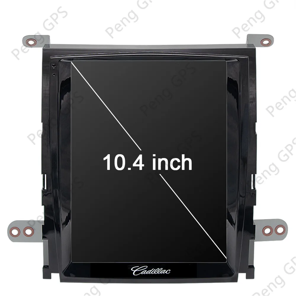 Discount 10.4" Vertical Screen Tesla 1024*768 Android 8.1 Car DVD GPS Navigation Radio Audio Player for Cadillac Escalade RAM 2GB 4 Core 2